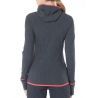 Icebreaker Descender LS Zip Hood - Felpa di merino con cappuccio - Donna I Hardloop