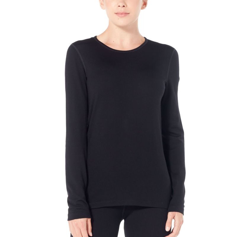 Icebreaker 260 Tech Long Sleeve Crewe - Merinounterwäsche - Damen I Hardloop
