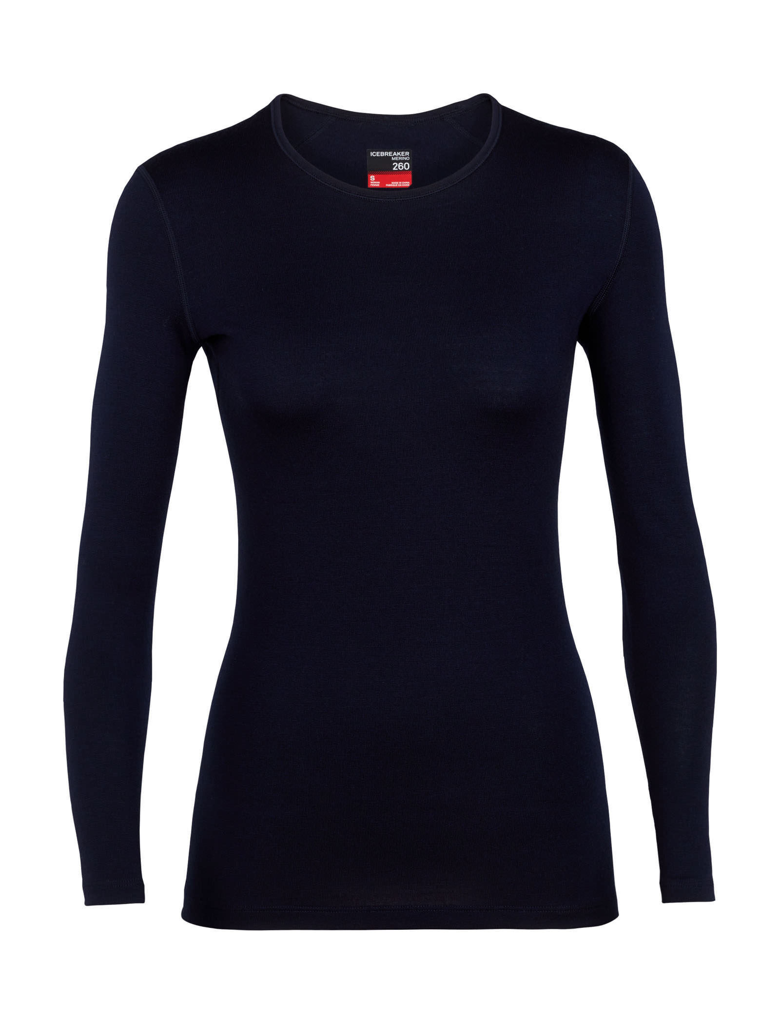 Icebreaker 260 Tech Long Sleeve Crewe - Sous-vêtement mérinos femme I Hardloop | Hardloop