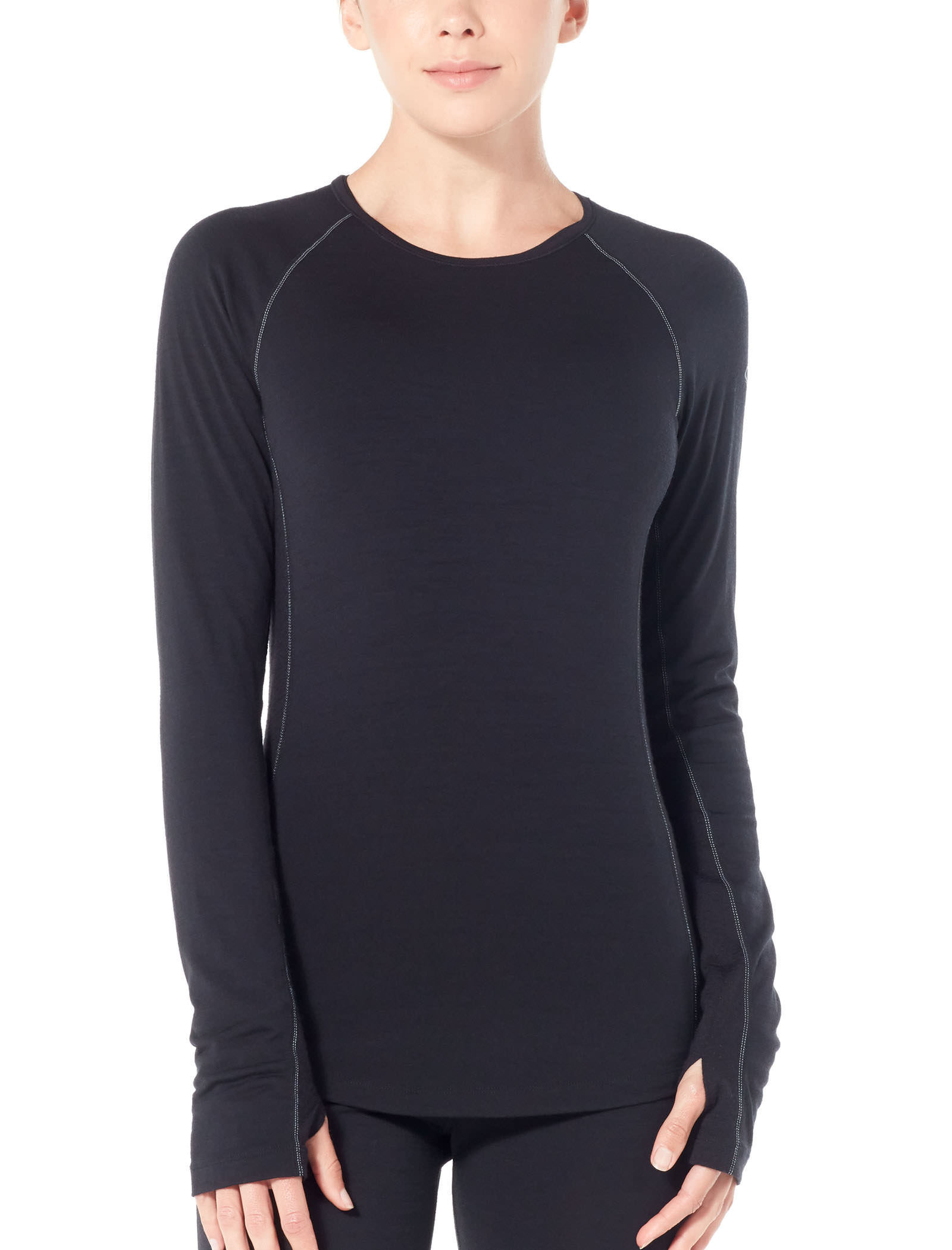 Icebreaker - 200 Zone LS Crewe - Merino base layer - Women's