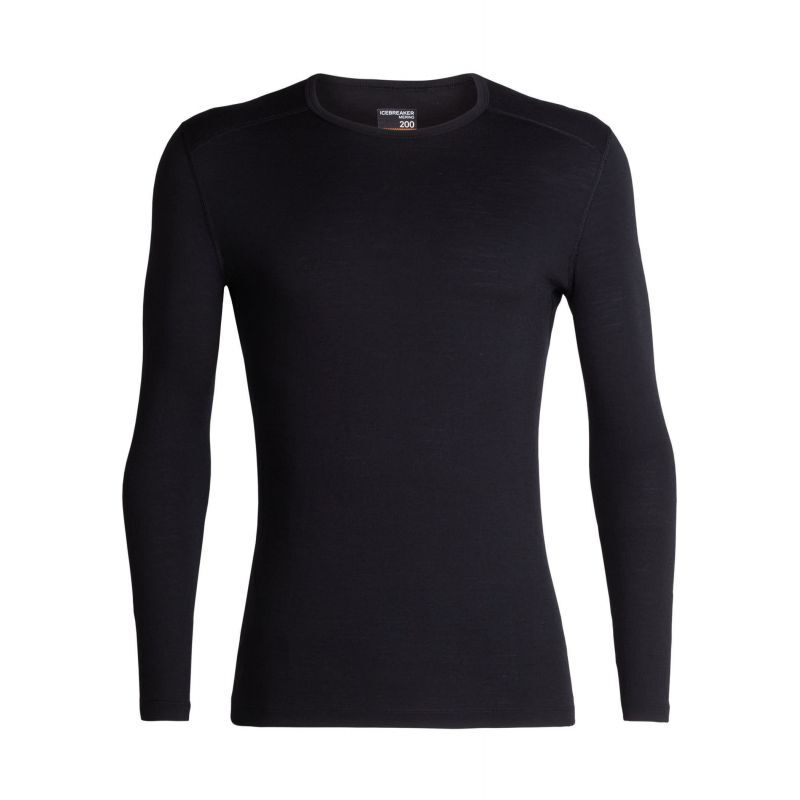 Icebreaker 200 Oasis Long Sleeve Crewe - Bielizna z wełny Merino meska | Hardloop