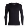 Icebreaker 200 Oasis Long Sleeve Crewe - Merino-ondergoed - Heren I Hardloop