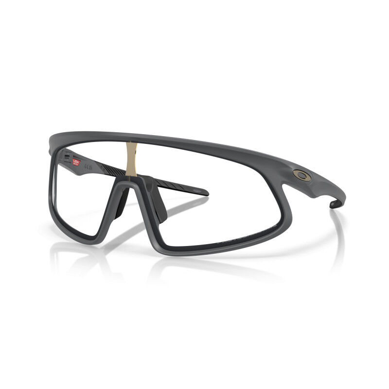 Oakley RSLV - Lunettes de soleil Matte Carbon Clear to Black Iridium Photochromic 0-3