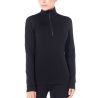 icebreaker 260 Tech Long Sleeve Half Zip - Roupa interior de lã merino mulher | Hardloop