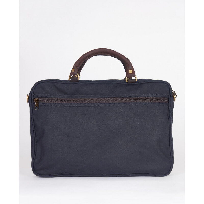 Barbour Wax Leather Briefcase - Computertasker | Hardloop
