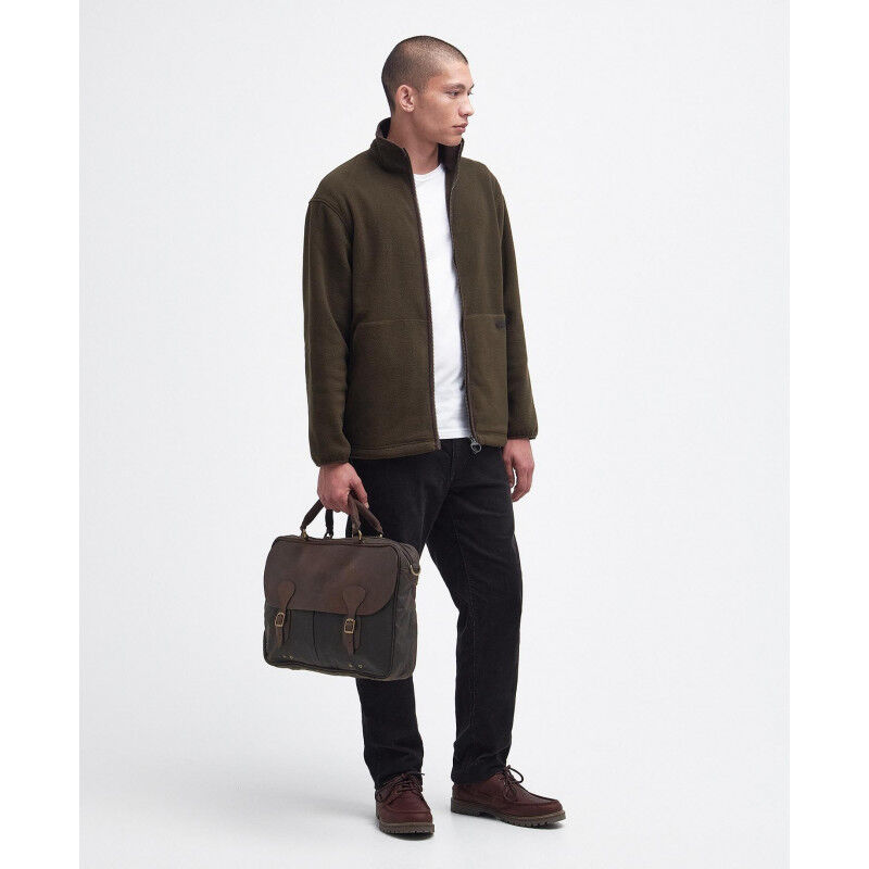 Barbour Wax Leather Briefcase - Laptop bags | Hardloop