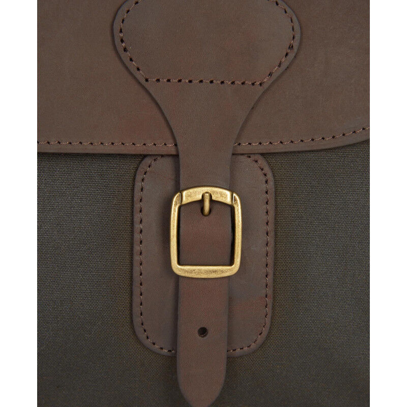 Barbour Wax Leather Briefcase - Laptoptas | Hardloop