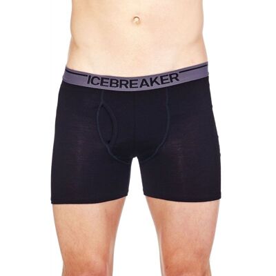 Anatomica Boxers With Fly - Boxer de lana merino
