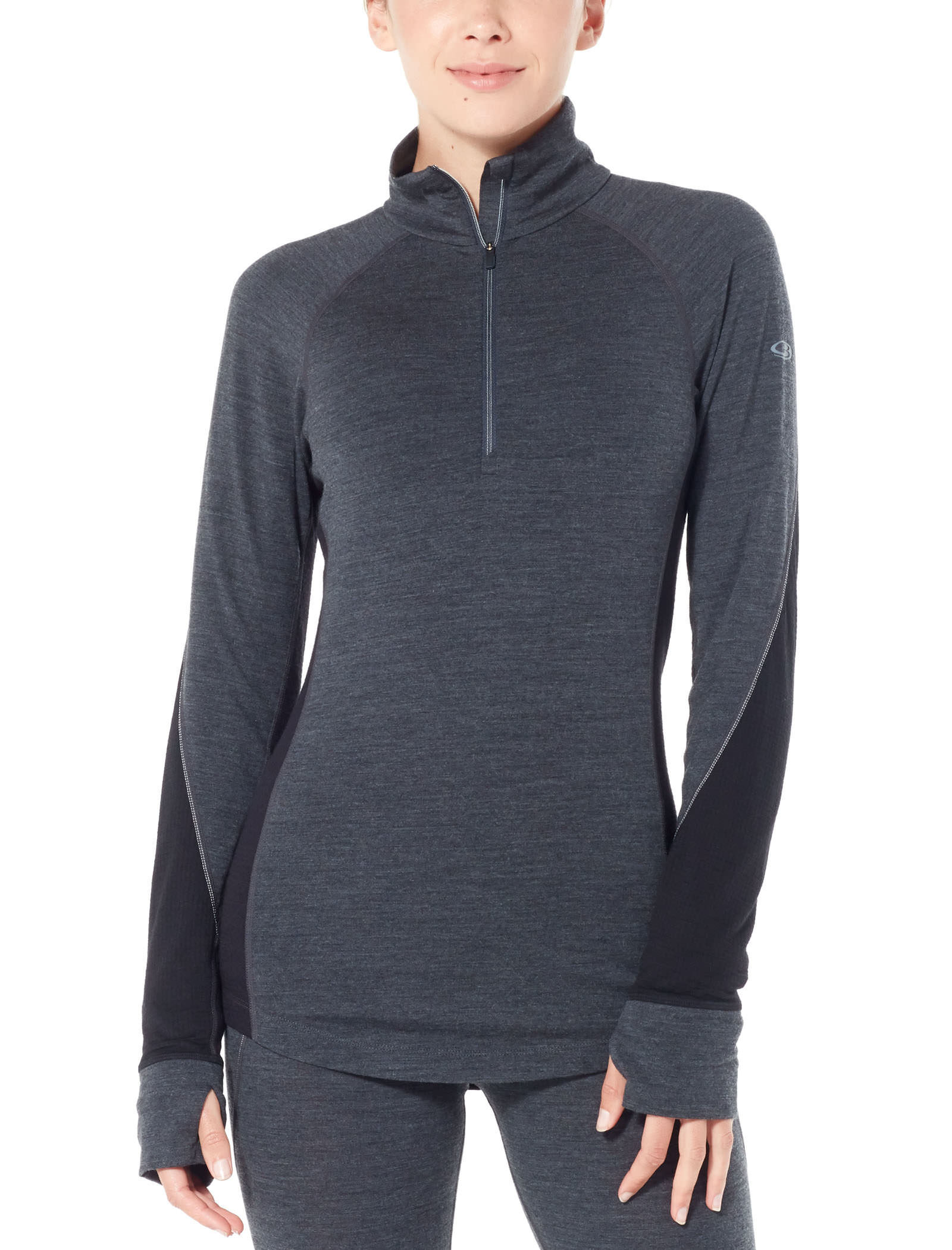 Icebreaker Bodyfitzone 260 Zone Long Sleeve Half Zip - Merino base layer - Women's I Hardloop