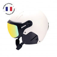 Major Carbone - Casque ski avec visière