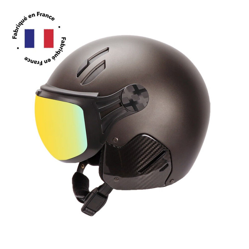Diezz Major Carbone - Skihelm mit Visier | Hardloop