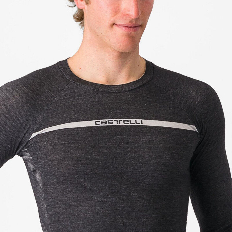 Castelli Merino Seamless Baselayer - Sous-vêtement thermique vélo homme | Hardloop