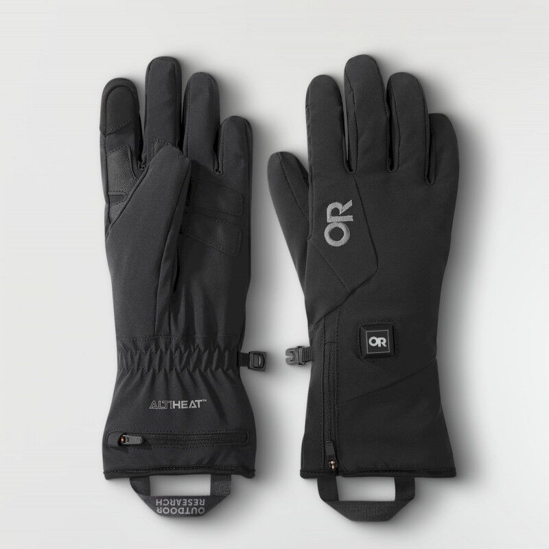Outdoor Research Sureshot Heated Softshell Gloves Skihandschuhe Damen  Hardloop