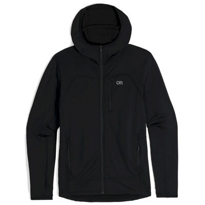 Vigor Grid Fleece Full Zip Hoodie - Polar homem