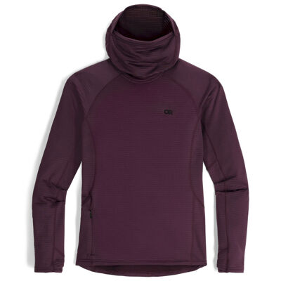 Vigor Grid Fleece Pullover Hoodie - Base layer - Women's