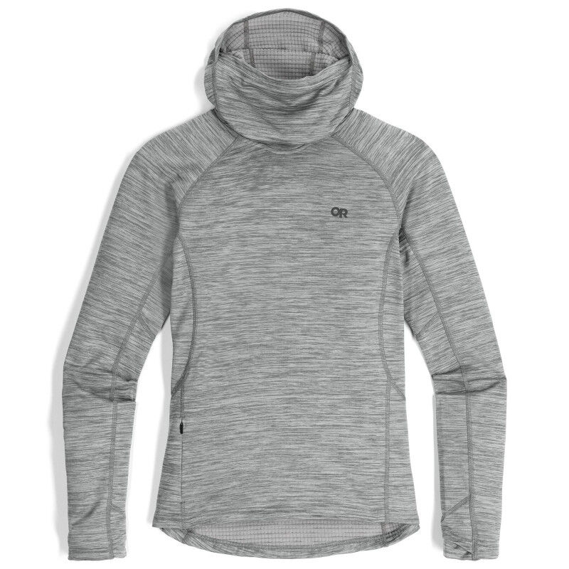 Vigor Grid Fleece Pullover Hoodie - Maillot thermique femme