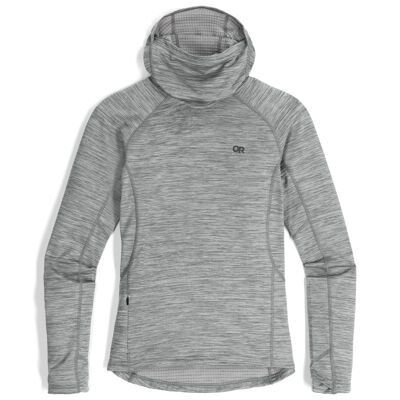 Vigor Grid Fleece Pullover Hoodie - Tekninen Paita - Naiset