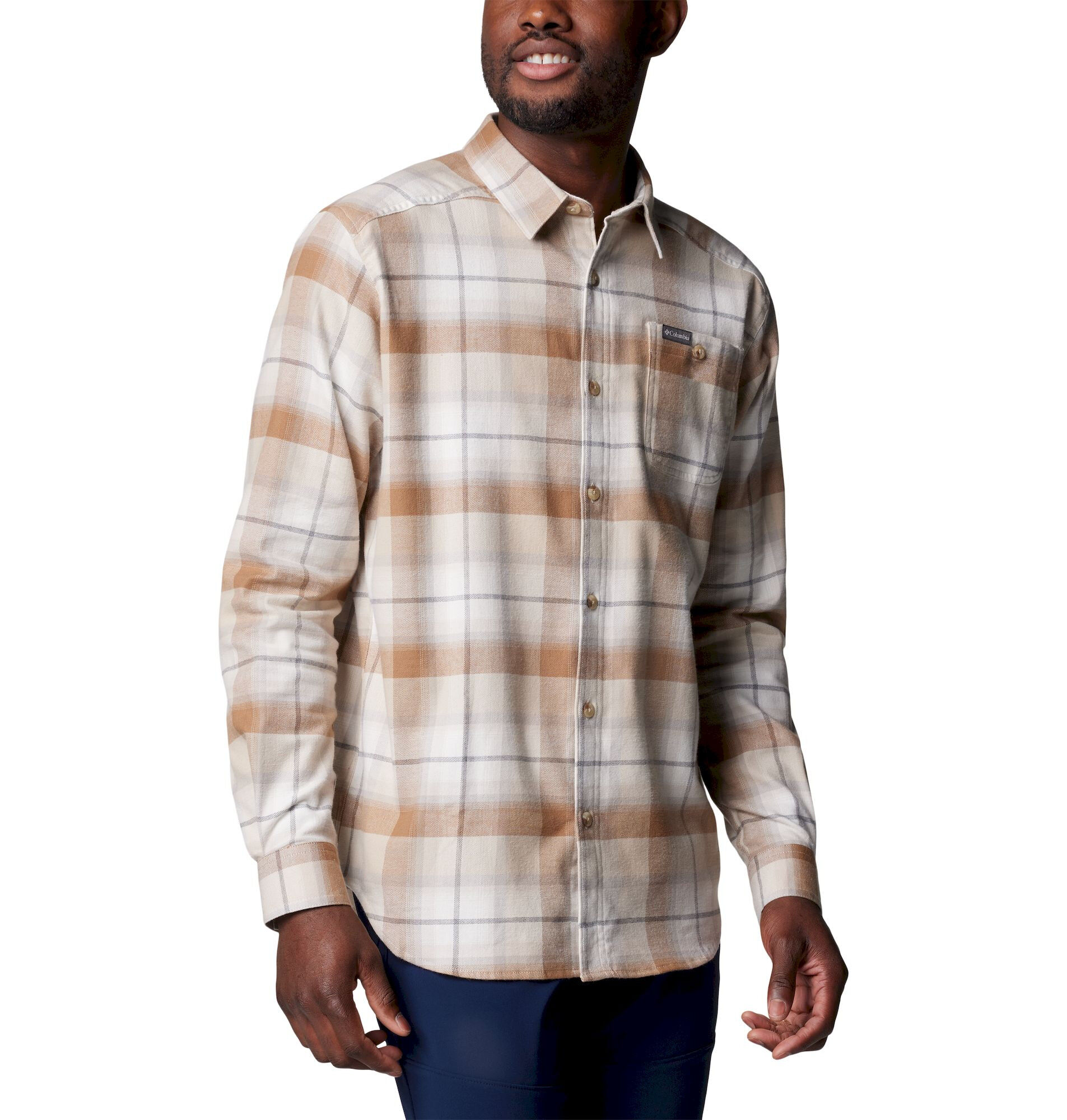 Columbia Cornell Woods Flannel Long Sleeve Shirt - Shirt - Men's | Hardloop