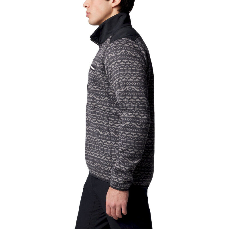 Columbia Sweater Weather Printed Half Zip II - Bluza polarowa meska | Hardloop
