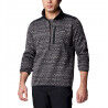 Columbia Sweater Weather Printed Half Zip II - Fleecetakki - Miehet | Hardloop