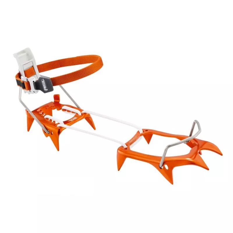 Ramponi Petzl Per Spedizioni E Alpinismo - Profilo A T Per Ghiaccio Duro - Compatibili Con Talloni Petzl