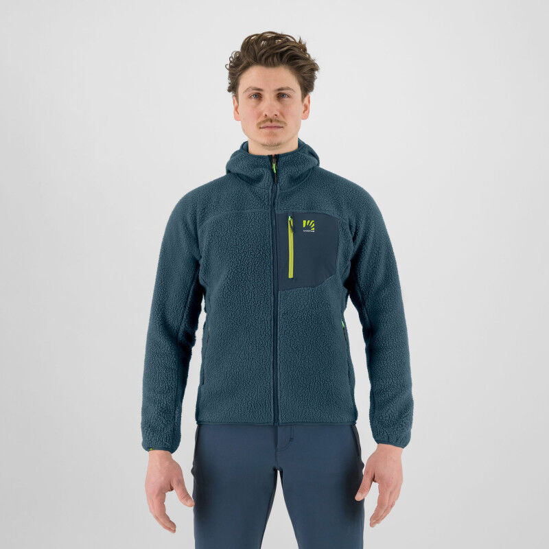 Moiazza Retro Hoodie Fleece - Fleecetröjor - Herr