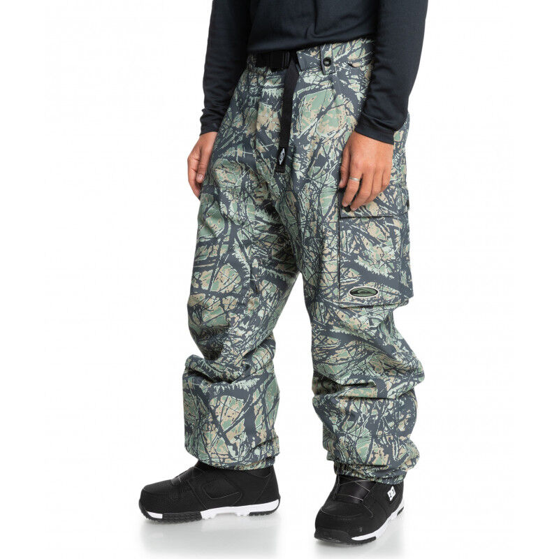 Quiksilver Snow Down Cargo Pant - Pánské lyžařské kalhoty | Hardloop