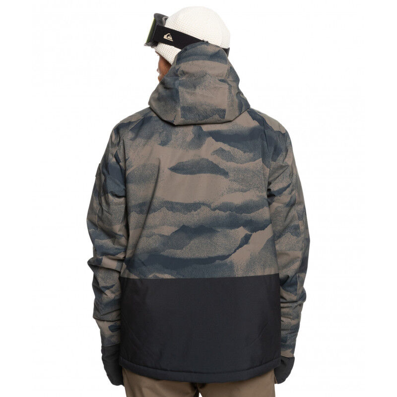 Quiksilver Mission Printed Block Jacket - Pánská lyžařská bunda | Hardloop