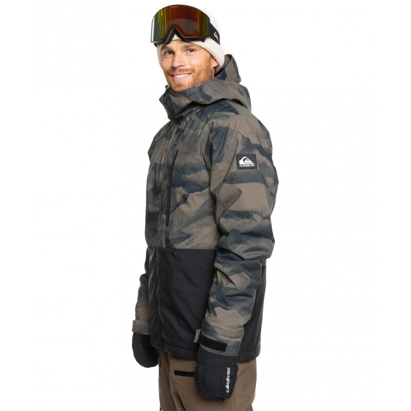 Quiksilver Mission Printed Block Jacket - Ski-jas - Heren | Hardloop