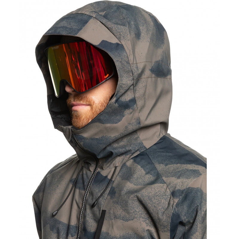 Quiksilver Mission Printed Block Jacket - Skijakke - Herrer | Hardloop