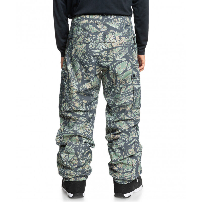 Quiksilver Snow Down Cargo Pant - Pánské lyžařské kalhoty | Hardloop