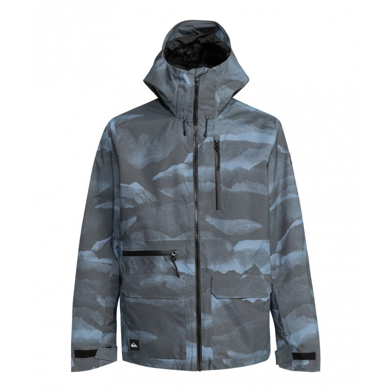 Quiksilver Quest Stretch 20K Jacket - Veste ski homme Mountain Spray Flint Stone M