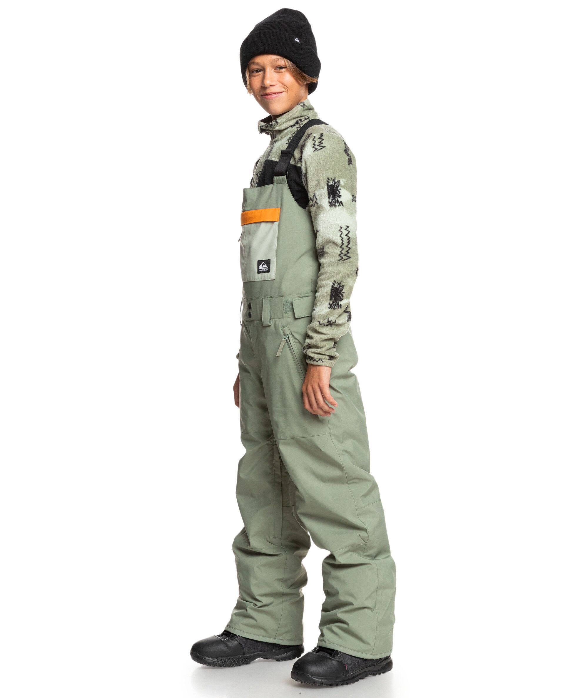 Quiksilver Mash Up Youth Bib - Spodnie narciarskie dziecięce | Hardloop