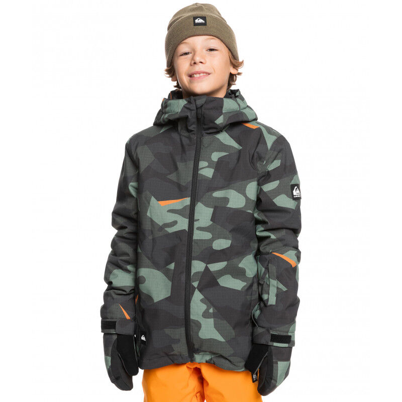 Quiksilver Mission Printed Youth Jacket - Kurtka narciarska dziecięca | Hardloop