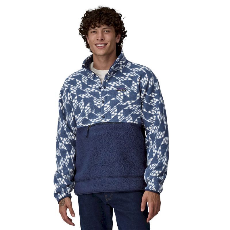 Patagonia Retro Pile 1/2 Snap Pullover - Polaire homme New Navy L