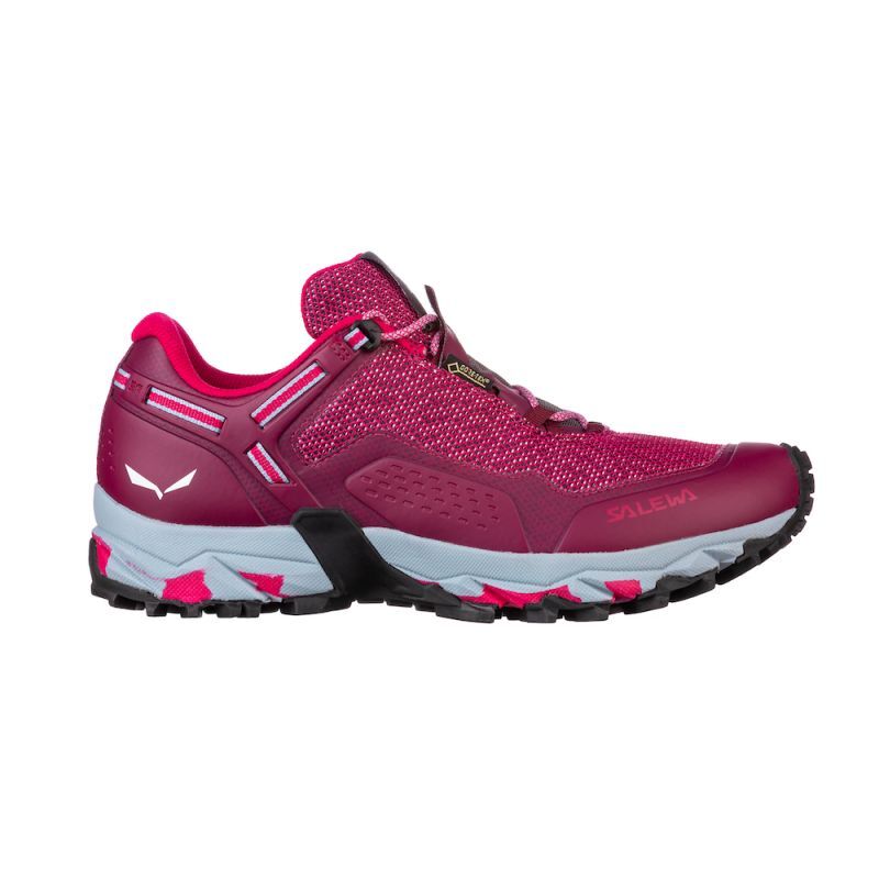 Salewa Ultra Train 3 Chaussures De Randonnée Speed Hiking Femme - Respirantes Et Légères Pour Sentiers
