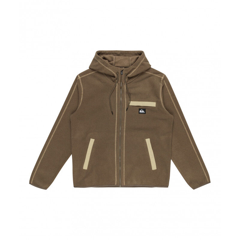 Quiksilver Last Run Hoody - Giacca in pile - Uomo | Hardloop