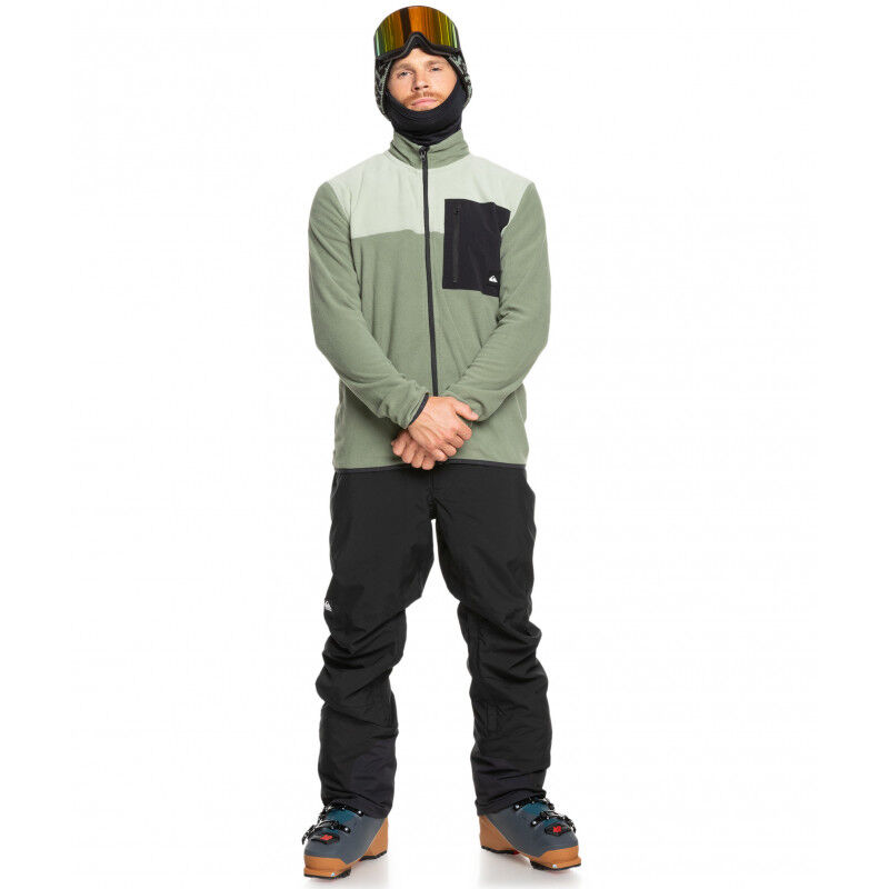 Quiksilver Aker Fz Fleece - Fleecetröjor - Herr | Hardloop