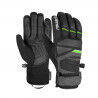Black / Black Melange / Neon Green