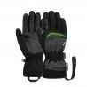 Black / Black Melange / Neon Green