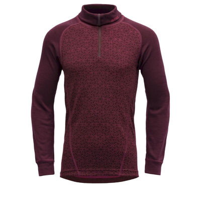 Duo Active Merino Zip Neck Jr - Merinowolltrikot - Kind