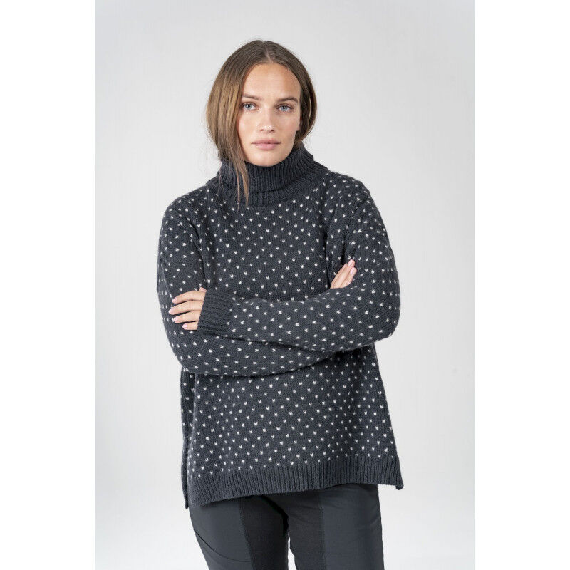 Devold Sørisen Wool High Neck - Sweter damskie | Hardloop