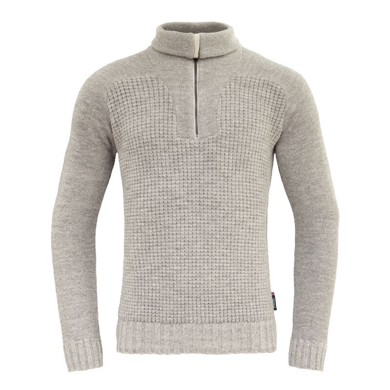 Devold Bispen Wool Zip Neck - Sweter | Hardloop