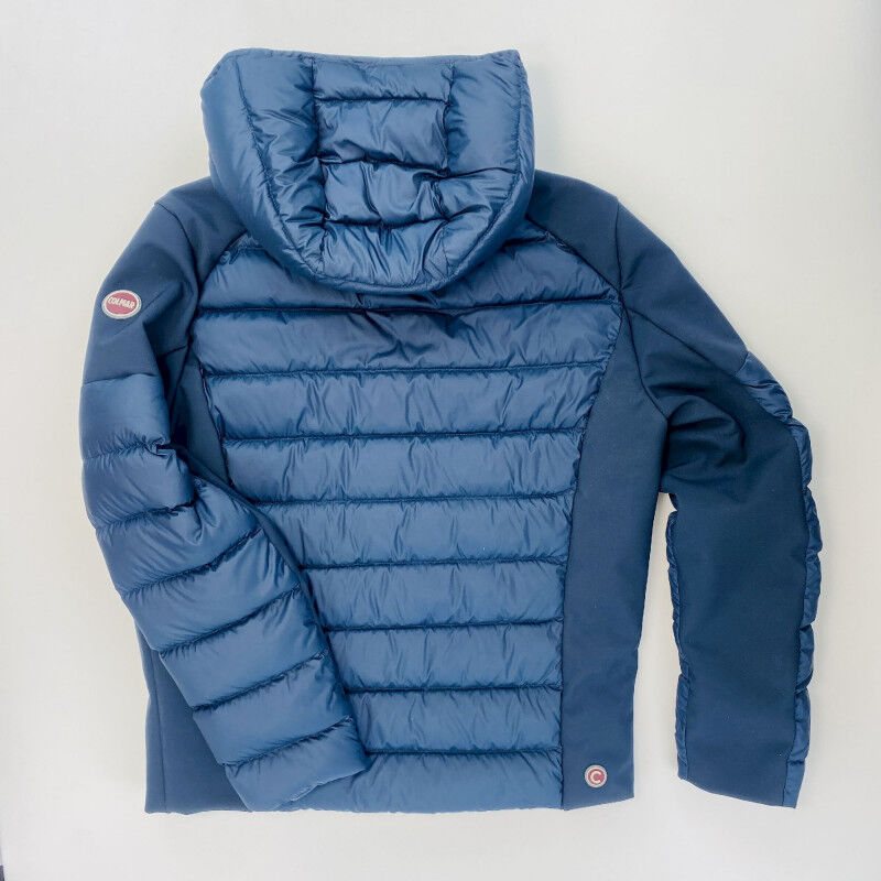 Colmar Doudoune extensible a capuche - Tweedehands Donsjack - Heren - Blauw - 52 | Hardloop