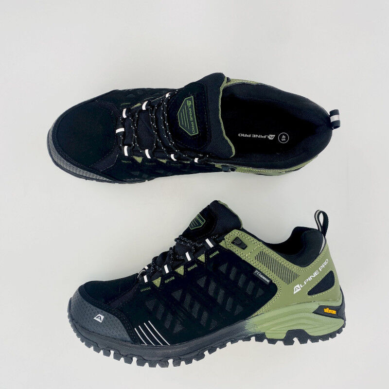 Alpine Pro Senem Low - Second Hand Walking shoes - Men's - Olive green - 45 | Hardloop