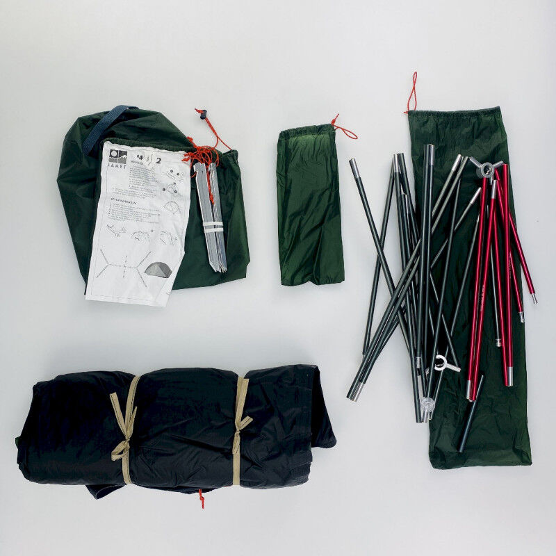 Jamet Jaya 2 - Second hand Tent - Green - 2-person | Hardloop