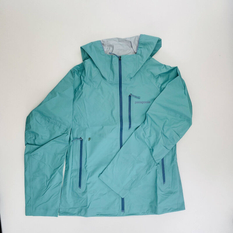 Patagonia W'S Storm10 Jkt - Second Hand Waterproof jacket - Women's - Turquoise - S | Hardloop