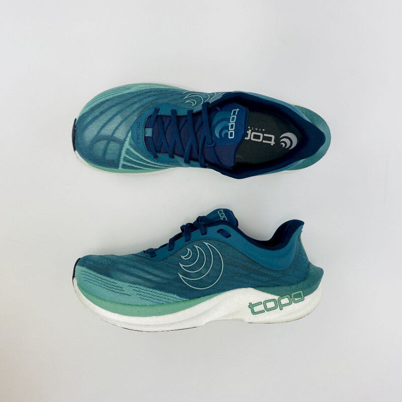 Topo Designs Cyclone 2 W'S - Second Hand Running shoes - Women's - Green - 40.5 | Hardloop