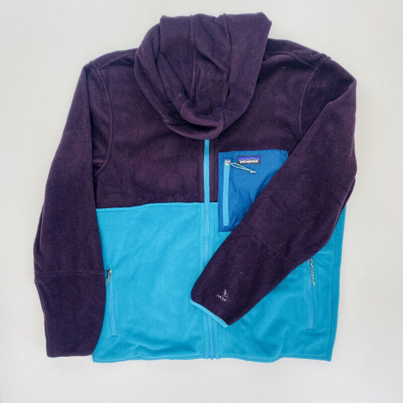 Patagonia M'S Microdini Hoody - Second Hand Fleece jacket - Men's - Purple - L | Hardloop