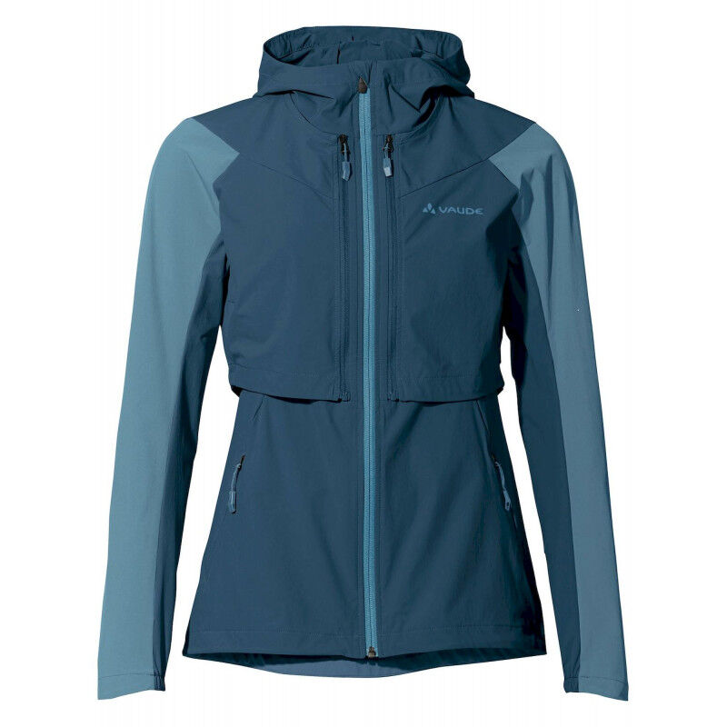 Vaude Moab Zip-Off Jacket - Kurtka softshell damska | Hardloop